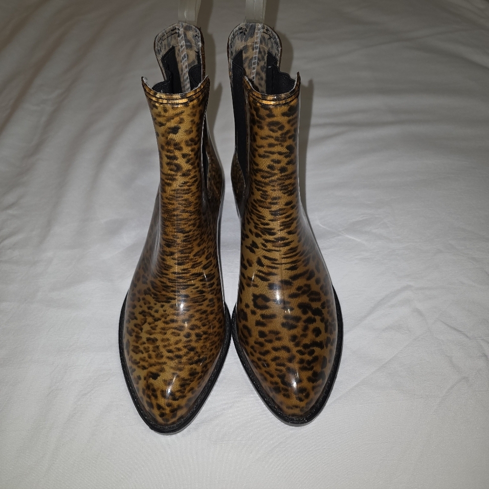 Jeffrey Campbell Leopard Ankle Booties